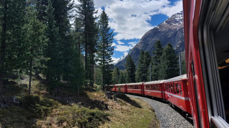 In giornata..Trenino del Bernina!