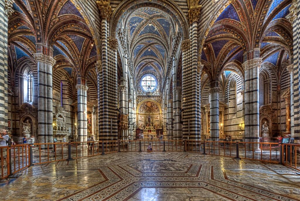 Siena e il pavimento del duomo