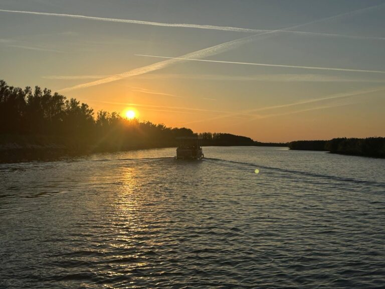 Tramonto sul Delta del Po